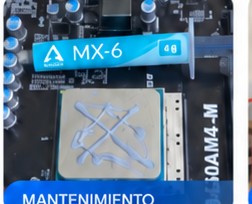 Mantenimiento preventivo y aplicación de pasta térmica por Becom